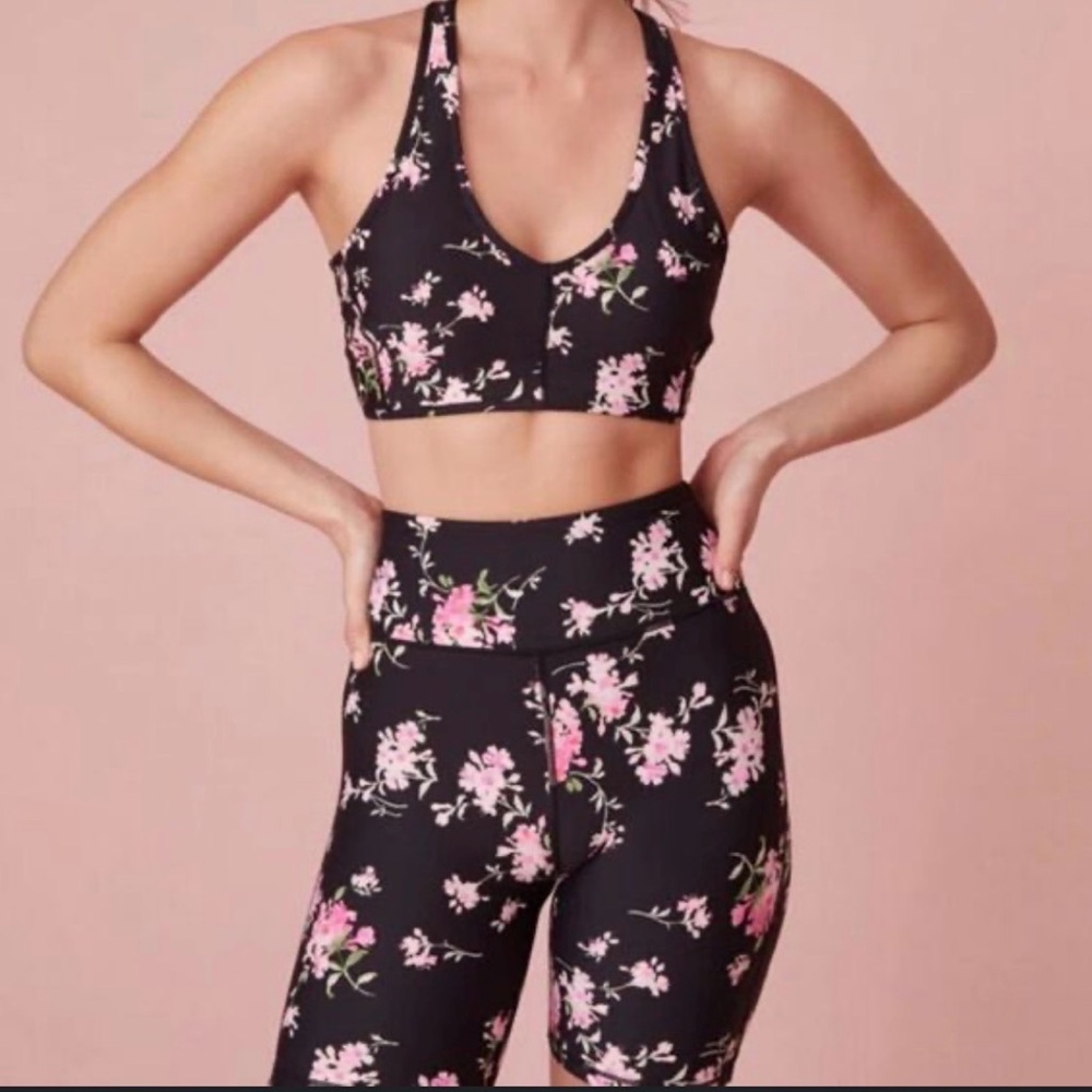 LoveShackFancy Black Floral Top - Picture 3 of 10